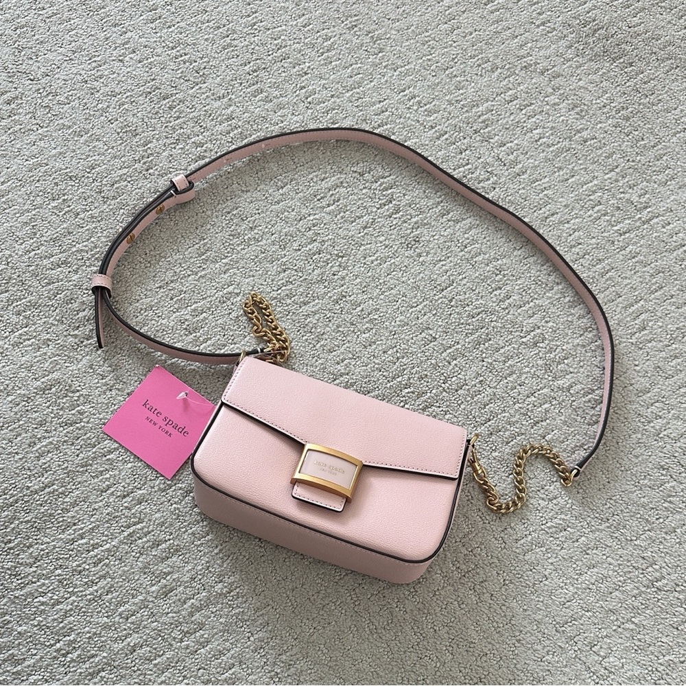 NWT Kate Spade Katy Crossbody Bag with Gold Chain